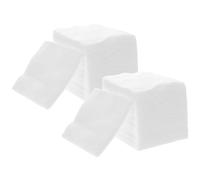 Mikikit Tampons de Coton Épais pour Femmes Coton Doux Démaquillant et Nettoyant Visage Lingettes Absorbantes pour Toner et Soin de Peau Sensitive