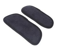 Mikikit Tapis Absorbant Protège les Résidus D'eau Taches de Lait pour Distributeur D'eau et Réfrigérateur en Fibre Noire, Lot de 2 Pièces pour Plusieurs Endroits