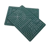 Mikikit Tapis de Découpe en Pvc Vert 2pcs pour Bureau Stable et Solide, pour Sessions de Devoirs et Ateliers D'art Créatif