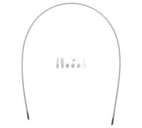 Mikikit Tarière de Drainage Flexible 3 Mètres avec 1 Tête de Coupe en Acier Manganèse Kit 7 Lames Multifonctions, Outil de Débouchage Canalisation pour Nettoyage Évier, Bassin et Salle