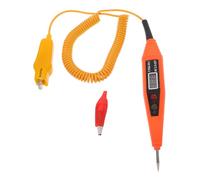 Mikikit Testeur de Circuit Électrique Automobile Numérique avec Écran LCD Stylo Testeur de Tension sans Contact Compact Outil Portable pour Diagnostic Fusibles et Relais Adapté