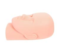 Mikikit Tête Mannequin pour Pratique Extension de Cils Outil de Formation Maquillage pour Débutants une Expérience Réaliste Réutilisable et Lavable