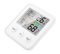Mikikit Thermomètre Hygromètre Numérique Intérieur Écran Multifonction pour Maison Bureau Serre Analyse