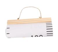 Mikikit Toise Murale Garçon Fille Motif Train Toile et Mesureur de Croissance Décoratif Résistant à Eau Facile à Installer pour Chambre Garçon Fille et Salle de Jeux