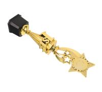 Mikikit Trophée Sportif en Plastique Doré 36 Cm - Coupe Première Place Étoile pour Cérémonie de Remise des Prix - Jeu de Trophées pour Compétition de Football et Fête Sportive