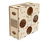 Mikikit Tunnel Synthétiques et en Matériaux Hamster pour Rats Labyrinthe Jouet Interactif pour Maintenir Agilité et Santé Physique des Petits Animaux