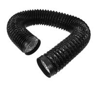 Mikikit Tuyau Évacuation Air pour Sèche-linge Conduit Flexible Aluminium Non Isolé Connecteur de Tuyau Évacuation pour Chauffage et Ventilation