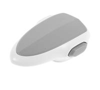 Mikikit Verrou de Sécurité Garçon et Filles pour Four à Micro-Ondes, Double Bouton Gris, Adhésif sans Perçage, Protection Anti-Accidents Bébé, Compatible Portes de Four et Placards, Usage