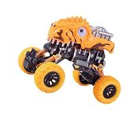 Mikikit Voiture Dinosaure à Friction Garçon et Filles 4X4 Grosse Taille Jouet Éducatif Interactif pour Fête Modèle Aléatoire