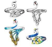 MIKIMIQI Lot de 4 boucles de tricot r glables pour crochets et guides de fil