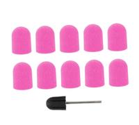 Mikinona 1 Ensemble Capuchon De Sable à Ongles Ponçage Clous Pédicure Bonnets De Polissage Nail Art Tête De Meulage De Manucure Bonnet De Polissage Nail Art Violet,mauve Plastique