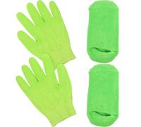 Mikinona 1 Ensemble Coffret Soin Des Mains Et Des Pieds Dactylographie Doigt Pendant La Nuit Hydratants Pour Les Mains Hydratants Filles Doux Hydratants Fil De Vert