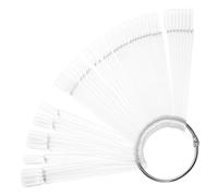 Mikinona 1 Ensemble Échantillons D'ongles Tableau D'affichage D'art D'ongle Carte De Présentation De Bijoux Présentoir De Vernis à Ongles Support De Vernis Gel Transparent Plastique