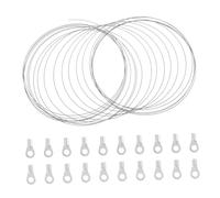 Mikinona 1 Ensemble Élément de Remplacement pour Scelleuse à Impulsion Mètres de Fil Chauffant Chaleur Compatible Plupart des Scelleuses Manuelles avec Connecteurs
