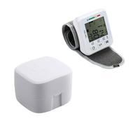Mikinona 1 ensemble Tensiomètre Électronique Poignet Portable Réutilisable avec Écran LCD pour à des Seniors