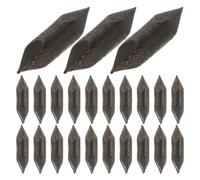 Mikinona 1 jeu de billes de polissage pour tonneau de bijoux - 3/16'' 1 lb de billes en acier au carbone poli - de polissage grossier pour tonneau de précision pour bijoutiers