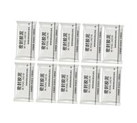 Mikinona 10 Pièces Argile de Scellement Étanche Pâte Isolante Imperméable pour Réparation Murale Rapide Mastic de Colmatage pour Raccordement de Vidange et Étanchéité