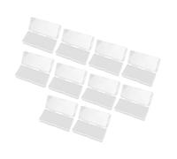 Mikinona 10 pièces Boîte de Rangement pour Lames de Rasoir Distributeur Compact et Sécurisé pour Lames Usagées Boîte Plastique pour Barbiers et Salons