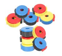 Mikinona 10 Pièces Écrous de Serrage Rapide Plastique pour Cymbales de Batterie Accessoires pour Kit de Percussion et Compatible avec Supports de Cymbales