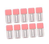 Mikinona 10 Pièces Lot De Tubes Vides De Brillant à Lèvres Contenant Transparent Pour Diy Soin Et Gloss