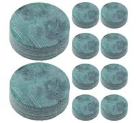 Mikinona 10 Pièces Marqueurs Latéraux Malachite pour Guitare Points Incrustation pour Touche Repères de Position pour Manche Accessoires pour Luthiers et Musiciens