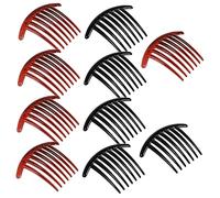 Mikinona 10 Pièces peigne en épingle à cheveux pour femme peignes à cheveux pour le coiffage enfants incurvé hair charms hair toppers peigne à cheveux pour femmes peigne à épingle à cheveux