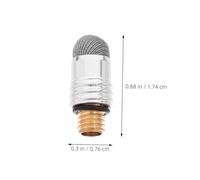 Mikinona 10 Pièces Replacement Stylus Pen Nibs Conductive Fiber Tips Threaded Compatible with Smartphones Tablets Touch Screens for Precise Control and Smooth Interaction