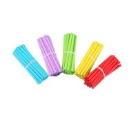 Mikinona 100 Bâtonnets de Comptage en Bois Colorés pour Garçon et Filles, Éducatif Mathématiques Préscolaire, Tiges de Comptage Multi-Couleurs pour Apprentissage des Chiffres et Calculs,