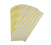 Mikinona 100 pièces Coussinets Sous-yeux pour Extensions de Cils Protège-patchs Papier Écologique Absorbants et Faciles à Utiliser Accessoire pour Maquillage et Pose Eyelash Extension