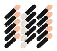 Mikinona 100 Pièces Lot de Mini Pinceaux Applicateurs pour Fard à Paupières Noirs Multi-usages Brosse Douce à Usage Unique pour Estompage Précis Compatible et Poudre pour Maquillage