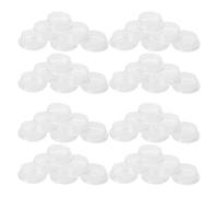 Mikinona 100 Pièces Transparent Start Button Cover for Electric Vehicles Push Switch Seal Cap Protective Dust Cover for Electric Toy Accessories