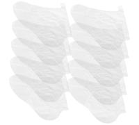 Mikinona 1000 Pièces Protections de Chaussures Plastiques pour Soins des Hydratants Sacs Transparents Longue Tube Imperméables pour Pédicure et Spa