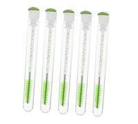 Mikinona 10pièces Brosse à Avec Tube Transparent Applicateur De Maquillage Pratique Pour Sourcils Et Pour Séparer Et Lisser Les Après Mascara