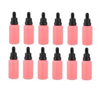 Mikinona 10pièces Flacons Verre Dépoli Avec Compte-gouttes Pour Huiles Essentielles Distributeurs De Liquide Compact Pour Voyages Et Quotidien