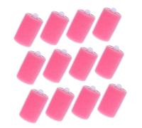 Mikinona 12 Pièces Flexible Soft Sponge Hair Rollers For Women Heatless Curlers For Sleeping Gentle Styling Tools