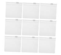 Mikinona 12 pièces Trousse Médicale Transparent Eva de Voyage Réutilisable pour Pratique et Durable