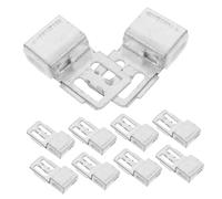 Mikinona 12pièces Lot de Pinces à Ressort pour Canapé De Réparation pour Meubles Clips De Ressort pour Chaise Et Lit