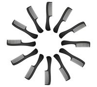 Mikinona 12pièces Peignes Plastique Pour Coiffure à Domicile Outils Pratiques Pour Coiffer Types De Cheveux Ou Courts Bouclés Ou Raides