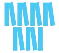 Mikinona 13 Pièces Kit de 13 Bandes Adhésives Double Face Bleu Ciel pour Remplacement de Grip de Golf 25,3 X 5,5 Cm, Ruban Adhésif pour Grip de Putter et Clubs de Golf, Accessoires de