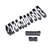 Mikinona 15 Pièces Perforatrice pour trou de ceinture en Acier Rapide pour Fabrication de Lanières en Cuir faites à la Main