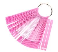 Mikinona 150pièces Tips Affichage Pour à Avec Anneau Échantillons De Pour Pratique Et Manucure Outils De Nail Art