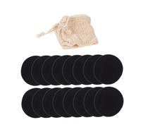 Mikinona 16pièces Démaquillants Réutilisables Pour Visage Lot De Éponges Nettoyantes Rondes Outils De Nettoyage Lavables