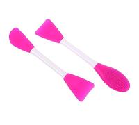 Mikinona 1ensemble Pinceau Silicone Double Tête Pour Masque De Brosse Pratique Pour Application De Soins Visage Facile à Nettoyer