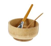 Mikinona 1Ensemble Set Outils de Mélange pour Masque Facial Spatule et Pinceau pour Soins Peau Pratique pour Usage à Domicile ou Salon