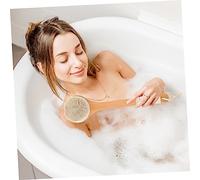 Mikinona 1Pièce Brosse à avec Longue Poignée Brosse de Bain Exfoliante Douce pour Nettoyage Massage Relaxant pour Hommes et Femmes Dimensions