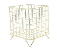 Mikinona 1pièce Panier De Rangement De Style Boîte De Stockage Carrée Pour Capsules De Café Panier Décoratif Pratique Pour Maison Et Bureau