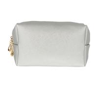 Mikinona 1pièce Pochette De Rangement Cosmétique PU à Main Féminin à Capacité avec Motif pour Voyages Rangement Pratique des Cosmétiques