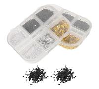 Mikinona 2 Boîtes De Mini Stickers Manucure Poudre Pailletée Pour Ongles Fournitures De Nail Art Paillettes À Pois Kit De Décoration D'Ongles Paillettes Pour Nail Art Points