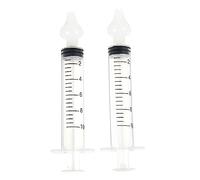 Mikinona 2 Ensembles Laveuse de nez pour bébé produits de nettoyage du nez bouteille de nettoyage du nez irrigateurs nasaux pratiques irrigateurs nasaux abs Gel de silice blanche