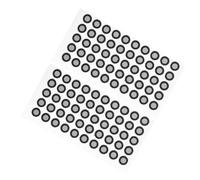 Mikinona 2 Feuilles Marqueurs de Repérage pour Scanner Haute Réflexion Autocollants Résistants Déchirure Épaisseur Points de Marquage pour Numérisation Lot de Points